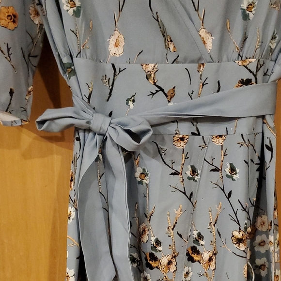 Floral Dress in Blue - Picture 4 of 15